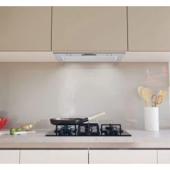 Hoover HBG152NS/1 52cm Canopy Cooker Hood - Silver -Kitchen Sale Shop hoover hbg152ns 1 lifestyle 1