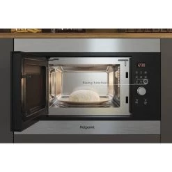 Hotpoint MF20G IX H Built-In Microwave & Grill - Stainless Steel -Kitchen Sale Shop hotpoing mf20gixh 2