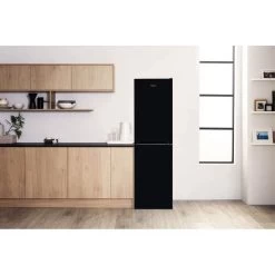 Hotpoint HBNF 55181 B UK 1 Free Standing Frost Free 50/50 Fridge Freezer - Black -Kitchen Sale Shop hotpoint hbnf 55181 b uk 1 4