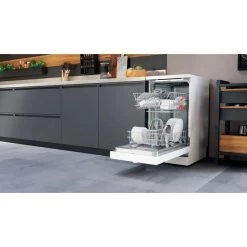 Hotpoint HSFE 1B19 UK N Free Standing 45cm Dishwasher - White -Kitchen Sale Shop hotpoint hsfe 1b19 uk n 4