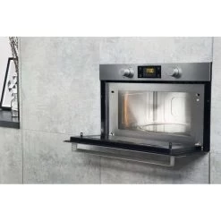 Hotpoint MD 344 IX H Built-In Microwave & Grill - Stainless Steel -Kitchen Sale Shop hotpoint md 344 ix h 4