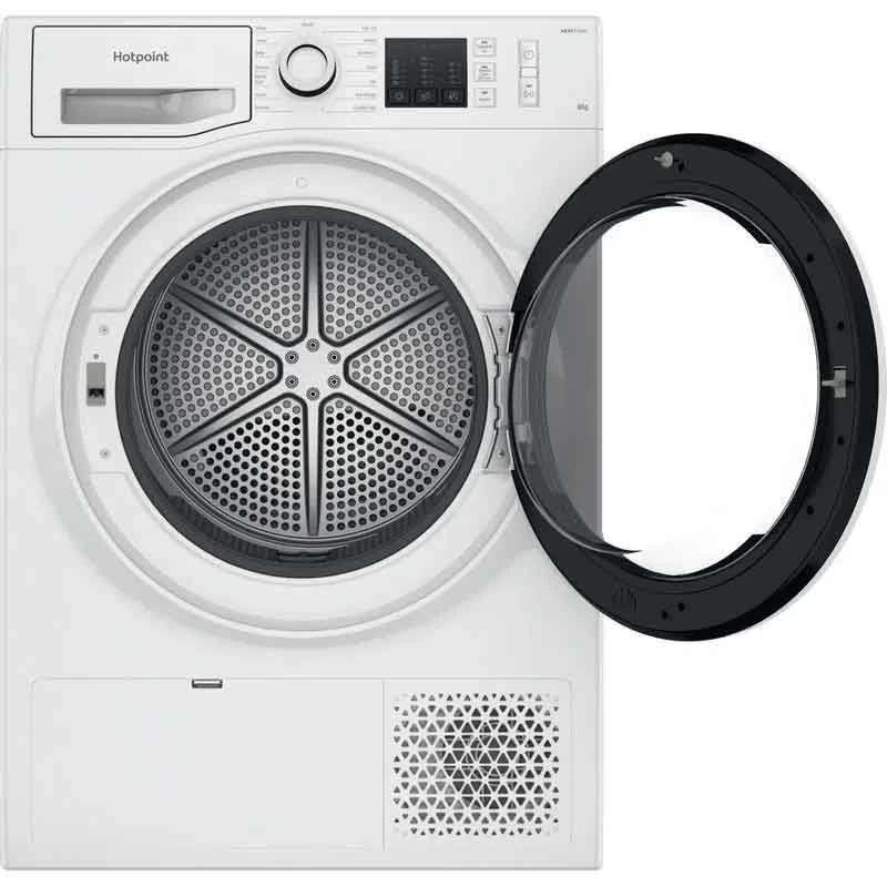 Hotpoint NT M10 81WK UK Free Standing 8KG Tumble Dryer - White 6 Hotpoint NT M10 81WK UK Free Standing 8KG Tumble Dryer - White - Image 4