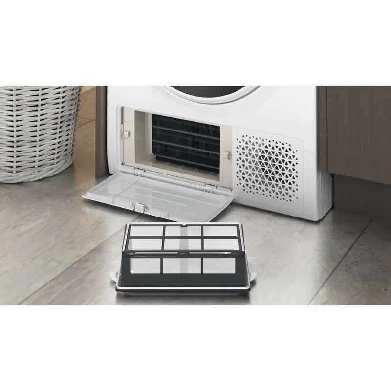 Hotpoint NT M10 81WK UK Free Standing 8KG Tumble Dryer - White 12 Hotpoint NT M10 81WK UK Free Standing 8KG Tumble Dryer - White - Image 10