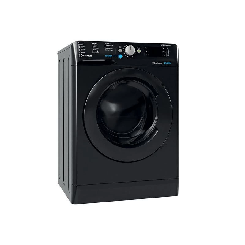Indesit BDE 86436X B UK N 8/6kg 1400rpm Washer Dryer - Black 5 Indesit BDE 86436X B UK N 8/6kg 1400rpm Washer Dryer - Black - Image 3