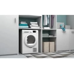 Indesit I3 D81W UK Free Standing 8kg Condenser Tumble Dryer - White -Kitchen Sale Shop i n indesit i3d81wuk 2