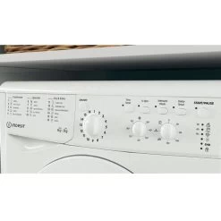 Indesit IWDC 65125 UK N Free Standing 6kg 1200rpm Washer Dryer - White -Kitchen Sale Shop i n indesit iwdc65125ukn 4