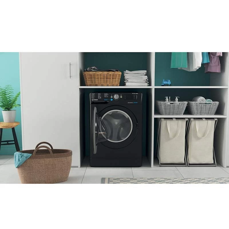 Indesit BDE 86436X B UK N 8/6kg 1400rpm Washer Dryer - Black 12 Indesit BDE 86436X B UK N 8/6kg 1400rpm Washer Dryer - Black - Image 10