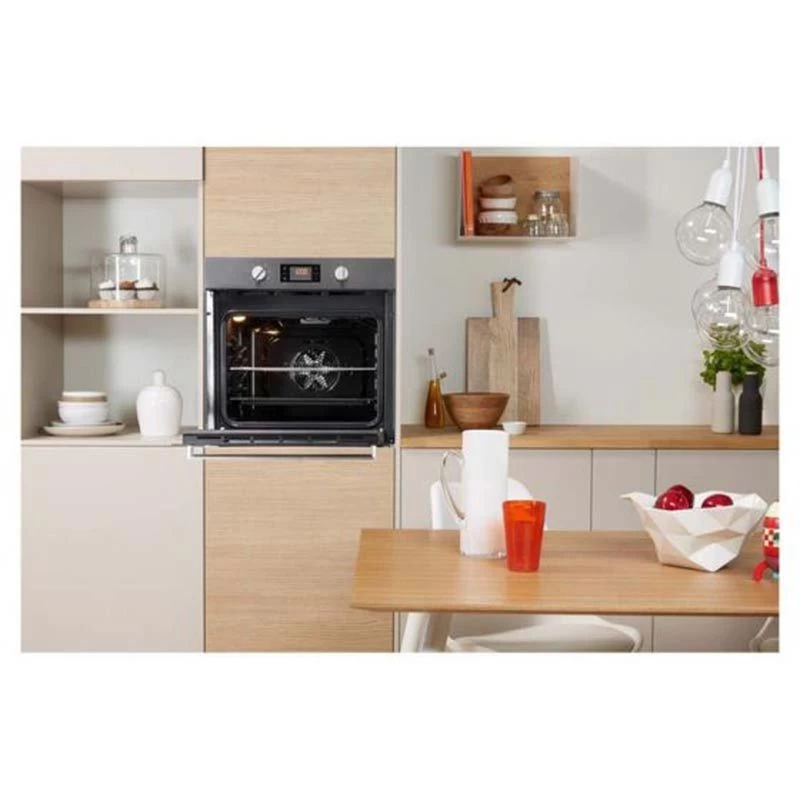 Indesit Aria IFW 6340 IX UK Built-In Single Electric Oven - Stainless Steel 5 Indesit Aria IFW 6340 IX UK Built-In Single Electric Oven - Stainless Steel - Image 3