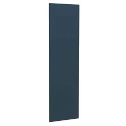 Kitchen Kit Slab 2400mm Larder Cabinet End Panel - Ultra Matt - Indigo Blue - Flatpacked - FKKF1330