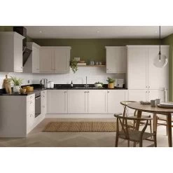 Kitchen Kit Shaker Appliance Door - 715x596mm - Ultra Matt - Cashmere - FKKH0627 -Kitchen Sale Shop k i kitchen kit fkkh0627 lifestyle1