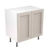 Kitchen Kit Shaker 800mm Base Cabinet - Ultra Matt - Light Grey - Flatpacked - FKKH0736 1 Kitchen Kit Shaker 800mm Base Cabinet - Ultra Matt - Light Grey - Flatpacked - FKKH0736 -Kitchen Sale Shop k i kitchen kit fkkh0736