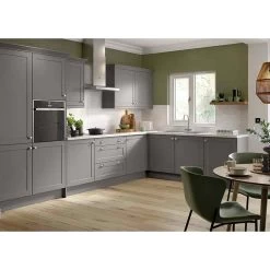 Kitchen Kit Shaker 2745mm Multi Rail - Ultra Matt - Dust Grey - FKKH0824 -Kitchen Sale Shop k i kitchen kit fkkh0824 lifestyle1