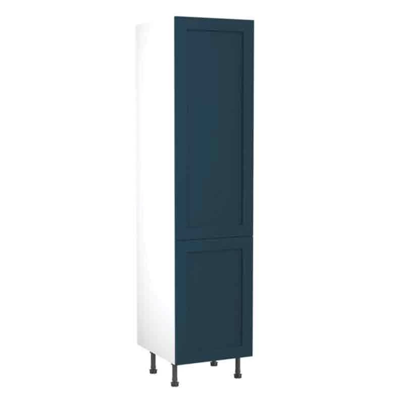 Kitchen Kit J-Shaker 600mm Tall 70/30 Fridge/Freezer Housing - Ultra Matt - Indigo Blue - Flatpacked - FKKH1322 3 Kitchen Kit J-Shaker 600mm Tall 70/30 Fridge/Freezer Housing - Ultra Matt - Indigo Blue - Flatpacked - FKKH1322