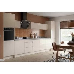 Kitchen Kit J-Pull 600mm Bridging Cabinet - Super Gloss - Cashmere - Flatpacked - FKKJ0119 -Kitchen Sale Shop k i kitchen kit fkkj0119 lifestyle1