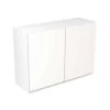 Kitchen Kit J-Pull 1000mm Wall Cabinet - Ultra Matt - White - Flatpacked - FKKJ0515 -Kitchen Sale Shop k i kitchen kit fkkj0515