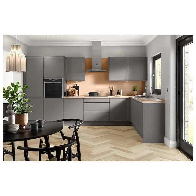 Kitchen Kit J-Pull 300mm Wall Cabinet - Ultra Matt - Dust Grey - Flatpacked - FKKJ0811 4 Kitchen Kit J-Pull 300mm Wall Cabinet - Ultra Matt - Dust Grey - Flatpacked - FKKJ0811 - Image 2
