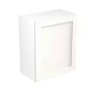 Kitchen Kit Rigid Shaker 600mm Wall Cabinet - Ultra Matt - White - Pre-Assembled - RKKH0514 -Kitchen Sale Shop k i kitchen kit rkkh0514