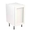 Kitchen Kit Rigid Shaker 450mm Base Cabinet - Ultra Matt - White - Pre-Assembled - RKKH0539