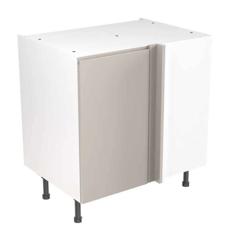 Kitchen Kit Rigid J-Pull 800mm Blind Corner Base Cabinet - Super Gloss - Light Grey - Pre-Assembled - RKKJ0237 3 Kitchen Kit Rigid J-Pull 800mm Blind Corner Base Cabinet - Super Gloss - Light Grey - Pre-Assembled - RKKJ0237