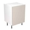 Kitchen Kit Rigid Value 600mm Base Cabinet - Standard Matt - Light Grey - Pre-Assembled - RKKM1204