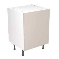 Kitchen Kit Rigid Value 600mm Base Cabinet - Standard Matt - Light Grey - Pre-Assembled - RKKM1204