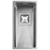 Rangemaster Atlantic Kube 1 Bowl Stainless Steel Kitchen Sink - KUB18/ -Kitchen Sale Shop kub18