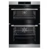 AEG DCK731110M Built-In Double Electric Oven - Stainless Steel