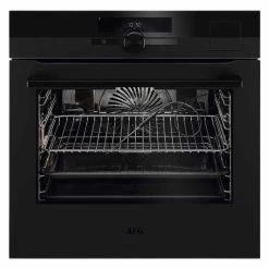 AEG BSK999330T Built In Single Electric Oven W/Steamify - Matt Black