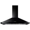 Rangemaster 110cm Hood Black Brass No Rail - LEIHDC110BB/