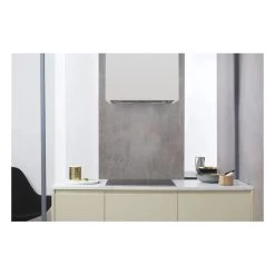 Hotpoint PCT 64 F L SS 53cm Canopy Hood - Grey -Kitchen Sale Shop l h lho4500 1