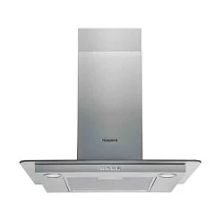 Hotpoint PHFG6.4FLMX 60cm Flat Glass Chimney Hood - Stainless Steel