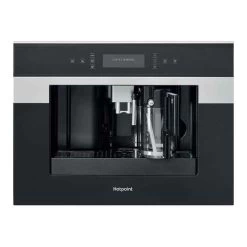 Hotpoint CM 9945 H 1.8L Coffee Machine - Dark Grey Glass