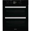 Indesit IDU 6340 BL Built Under Double Electric Oven - Black -Kitchen Sale Shop l i lin2404
