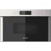 Indesit Aria MWI 5213 IX UK Built-In Microwave And Grill - Stainless Steel