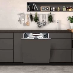 Neff N70 S187TC800E Built-In F/I 14 Place Dishwasher With Home Connect - Black -Kitchen Sale Shop l n lne61048 2