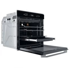 Whirlpool W7 OM4 4BPS1 P BuiIt In Single Pyrolytic Oven - Black & St/Steel -Kitchen Sale Shop l w lwh2108 3