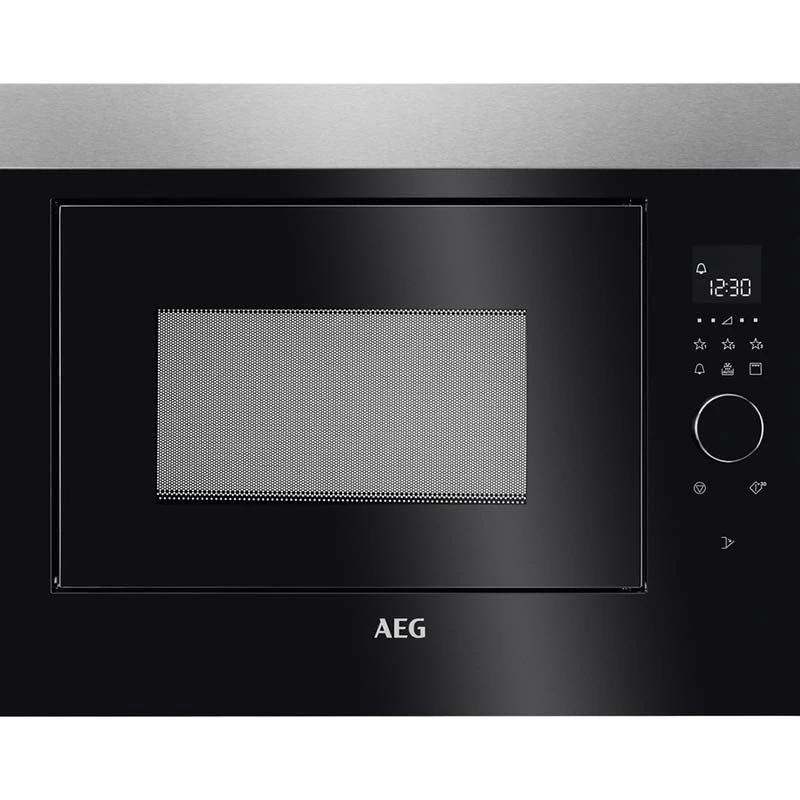 AEG MBE2658DEM Built In Microwave & Grill - Black & Stainless Steel 3 AEG MBE2658DEM Built In Microwave & Grill - Black & Stainless Steel