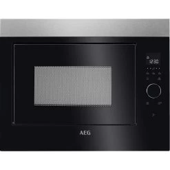 AEG MBE2658SEM Built In Microwave - Black & Stainless Steel