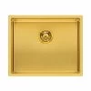 Reginox Miami 1 Bowl Integrated Sink - Gold - MIAMI 50X40 GOLD -Kitchen Sale Shop m i miami50x40gold