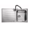 Rangemaster Michigan 1 Bowl Stainless Steel Kitchen Sink - MG9501/ -Kitchen Sale Shop mg9501