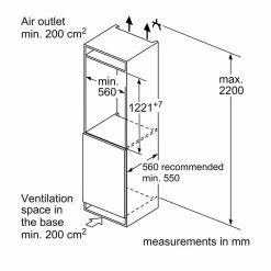 Neff N30 KI1411SE0 Built In Larder Fridge - White 14 Neff N30 KI1411SE0 Built In Larder Fridge - White -Kitchen Sale Shop n e neff n30 ki1411se0 bulit in larder fridge dimensions