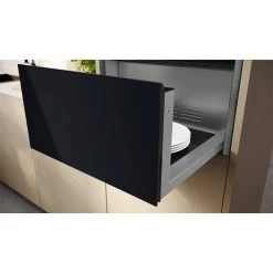 Neff N70 N34HA11G1B 29cm Built In Warming Drawer - Black With Graphite Grey Trim 12 Neff N70 N34HA11G1B 29cm Built In Warming Drawer - Black With Graphite Grey Trim -Kitchen Sale Shop n e neff n70 n34ha11g1b 29cm warming drawer open2