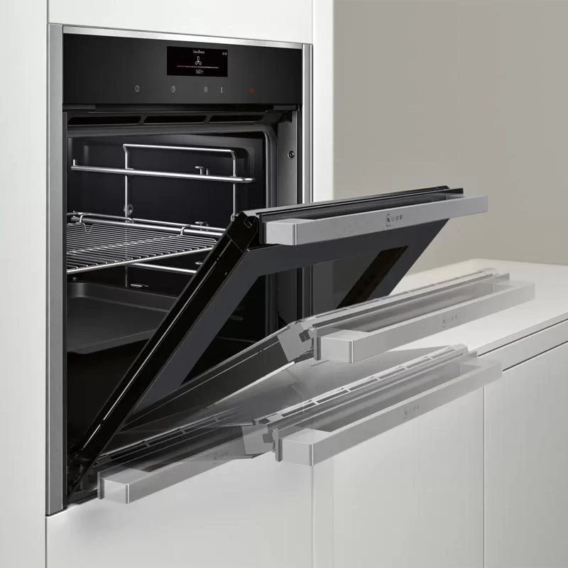 Neff N90 B58CT68H0B Built In Single Slide & Hide Pyrolytic Oven With Home Connect - Stainless Steel 5 Neff N90 B58CT68H0B Built In Single Slide & Hide Pyrolytic Oven With Home Connect - Stainless Steel - Image 3