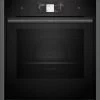 Neff N90 B64VT73G0B Bulit In Single Slide & Hide Pyrolytic Oven With Added Steam & Home Connect - Black With Graphite Grey Trim -Kitchen Sale Shop n e neff n90 b64vt73g0b slide and hide pyrolytic oven clean