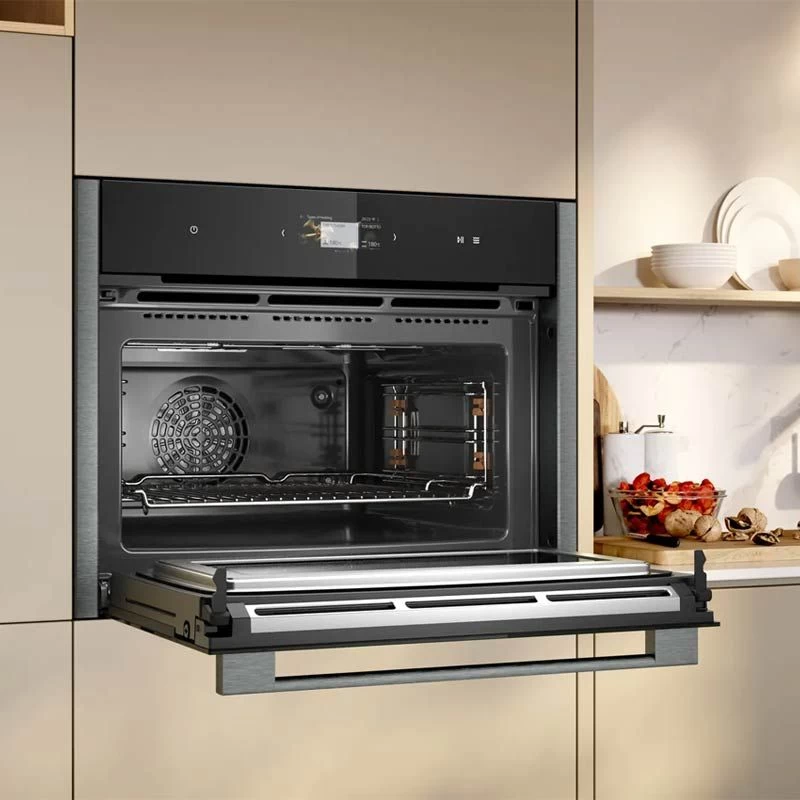 Neff N90 C24MS71G0B Bulit In Compact Pyrolytic Oven & Microwave With Home Connect - Black With Graphite Grey Trim 7 Neff N90 C24MS71G0B Bulit In Compact Pyrolytic Oven & Microwave With Home Connect - Black With Graphite Grey Trim - Image 5