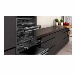 Neff N50 U2ACM7HH0B B/I Double Pyrolytic Oven With Home Connect - Stainless Steel -Kitchen Sale Shop n e neff u2acm7hh0b 3