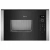 Neff N50 HLAWD53N0B Built-In Microwave - Black With Steel Trim