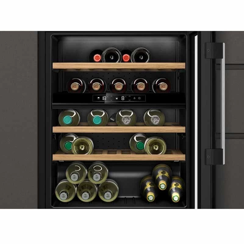 Neff N70 KU9213HG0G Built-Under 60cm Wine Cooler - Black 4 Neff N70 KU9213HG0G Built-Under 60cm Wine Cooler - Black - Image 2
