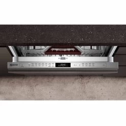 Neff N70 S187ECX23G Built-In F/I 14 Place Dishwasher With Home Connect- Black -Kitchen Sale Shop n e neff s187ecx23g 1