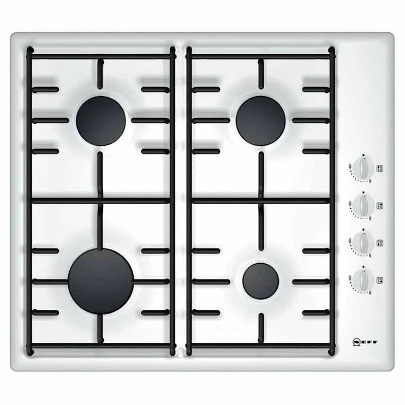 Neff N30 T26BR46W0 60cm Gas Hob - White 3 Neff N30 T26BR46W0 60cm Gas Hob - White